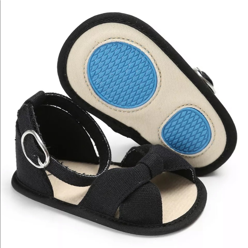 New Black Sandals For Baby - Picture 4 of 4